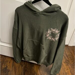 Boys Lie Green Up In Smoke Racer Hoodie